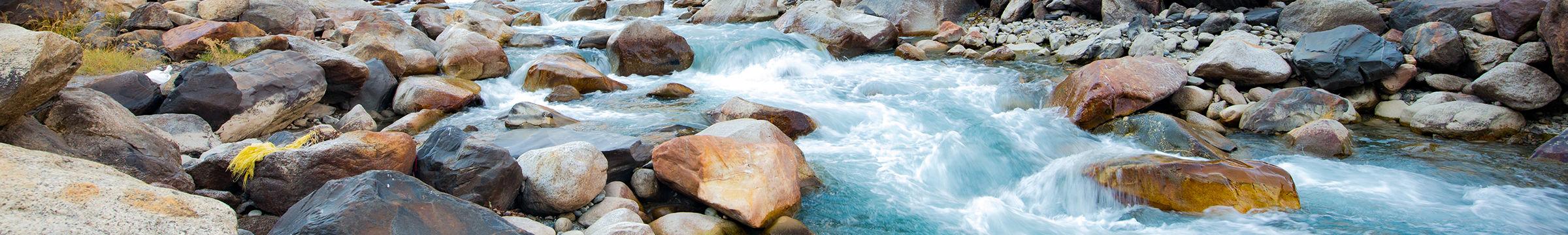 River and rocks